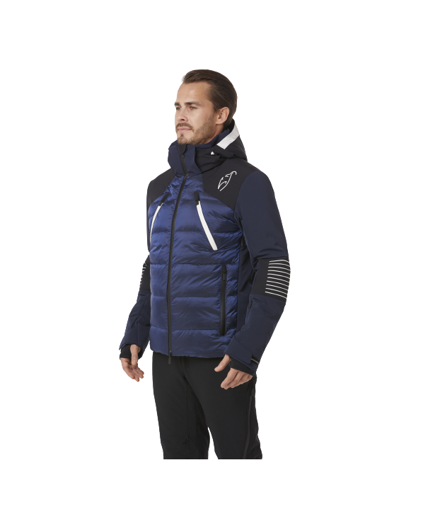 ski shop Paris : Toni Sailer TOM BLACKTONE Men's ski jacket  Gender:Men Couleur:Navy blue 