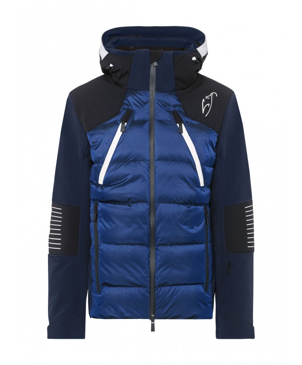 ski shop Paris : Toni Sailer TOM BLACKTONE Men's ski jacket  Gender:Men Couleur:Navy blue 