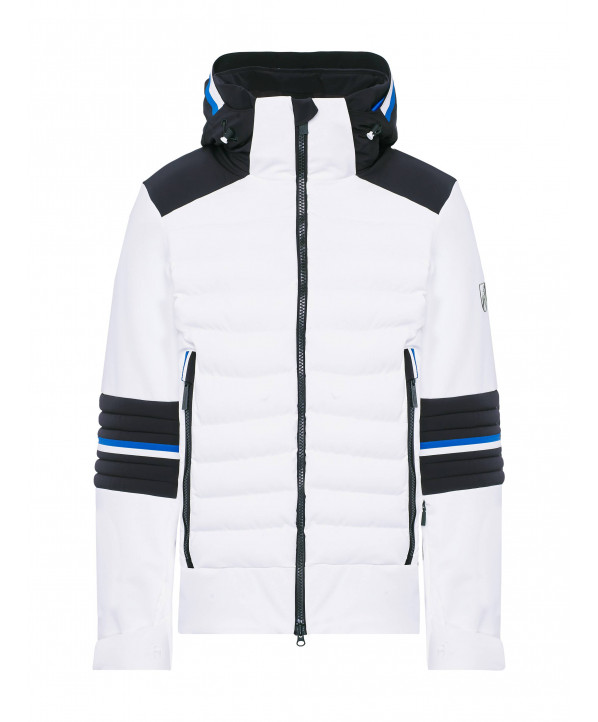 Magasin ski Paris : Veste de ski homme Toni Sailer DYLAN  Coupe:Homme Couleur:Blanc 