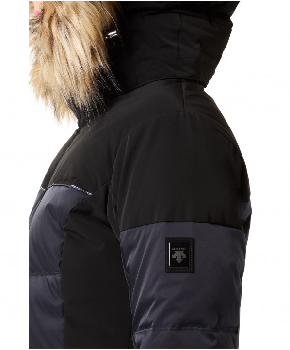 ski shop Paris : Descente ERIN HYBRID Women's ski jacket  Gender:Women Couleur:Black 