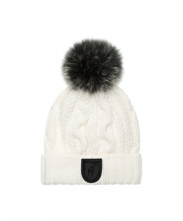 ski shop Paris : Toni Sailer CASANDRA FUR Women's hat Size:TU Gender:Women Couleur:White 