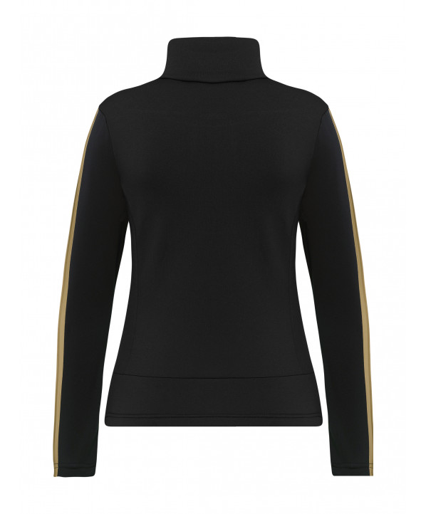 Magasin ski Paris : Sweatshirt femme Toni Sailer AMANDA SPLENDID  Coupe:Femme Couleur:Noir & or 