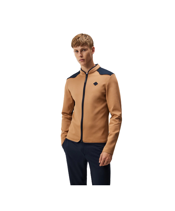 ski shop Paris : Lindeberg Hayden Men's polar fleece  Gender:Men Couleur:Brown 