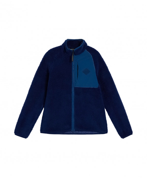 ski shop Paris : Lindeberg Zeke Pile Men's polar fleece  Gender:Men Couleur:Blue 