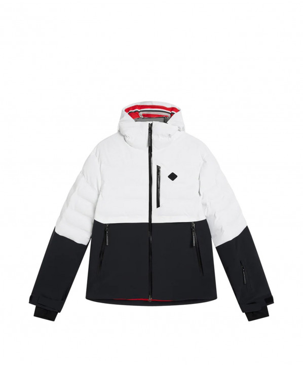 Magasin ski Paris : Veste de ski homme Lindeberg Orbit Hybrid Down  Coupe:Homme Couleur:Blanc 