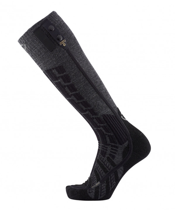 Magasin ski Paris : Chaussettes de ski Chauffantes Therm-ic Ultra Warm Comfort S.E.T  Coupe:Mixte Couleur:Noir 