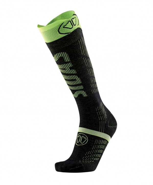 ski shop Paris : Sidas Ski Ultrafit Race Ski socks  Gender:Unisex Couleur:Black 