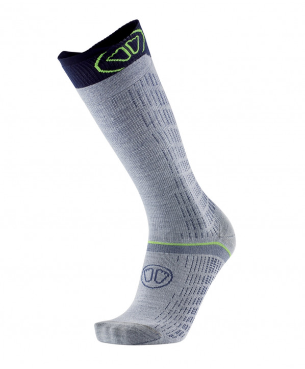 Magasin ski Paris : Chaussettes de ski Homme Sidas Ski Merino Performance LV  Coupe:Homme Couleur:Gris 