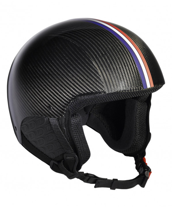 ski shop Paris : Deneriaz Torino GT Carbon France ski Helmet  Gender:Unisex Couleur:Black 
