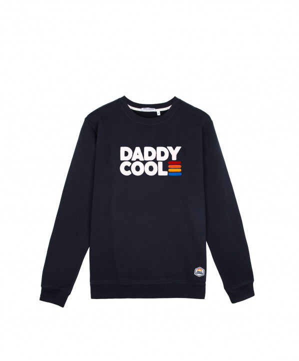 ski shop Paris : French Disorder Daddy Cool Men's sweatshirt  Gender:Men Couleur:Navy blue 