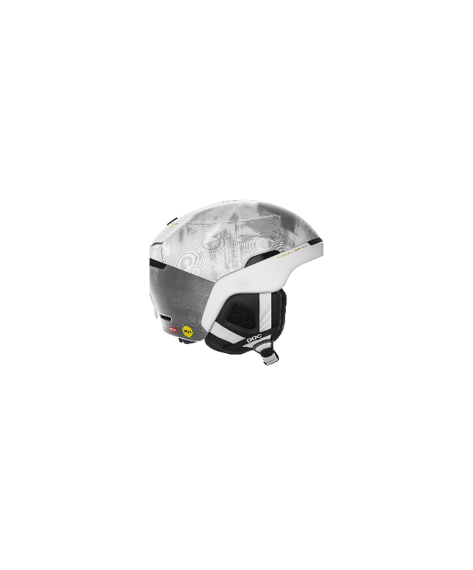 ski shop Paris : Poc Obex BC MIPS Hedvig Wessel Ed. ski Helmet  Gender:Unisex Couleur:Gris & blanc 