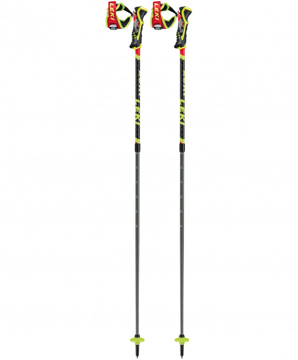 ski shop Paris : Leki Carbon 12 D 3D Ski poles  Gender:Unisex Couleur:Black 