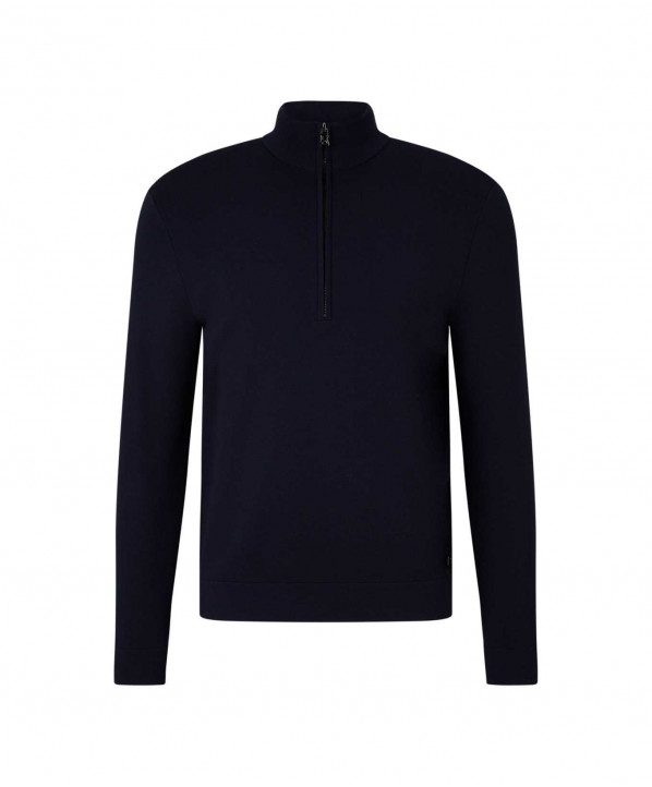 Magasin ski Paris : Pull homme Bogner LENNARD  Coupe:Homme Couleur:Bleu marine 