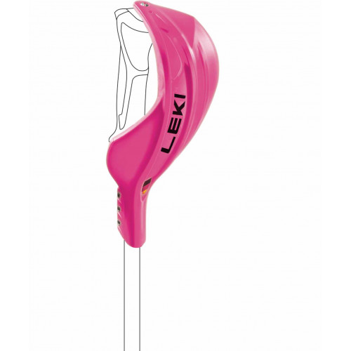 Protection de competition de ski Leki pour mains fermée WCR