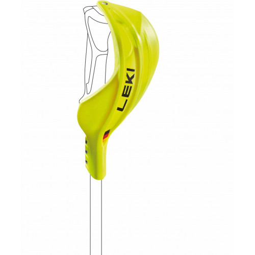 Protection de competition de ski Leki pour mains fermée WCR