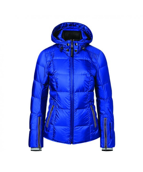 ski shop Paris : Sanne women's ski jacket & Fur  Gender:Women Couleur:Blue 