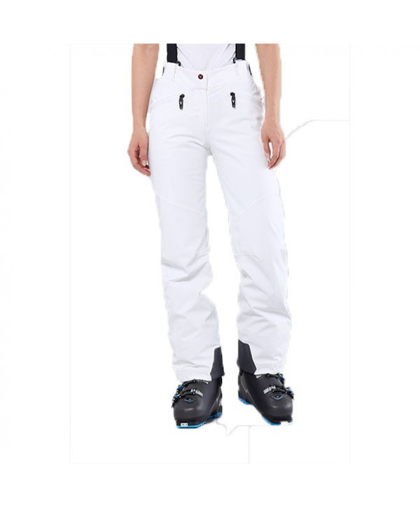 Magasin ski Paris : Pantalon de ski femme Khumbu  Coupe:Femme Couleur:Blanc 