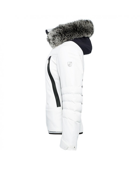 ski shop Paris : Veste de ski femme Antonia Fur  Gender:Women Couleur:White 