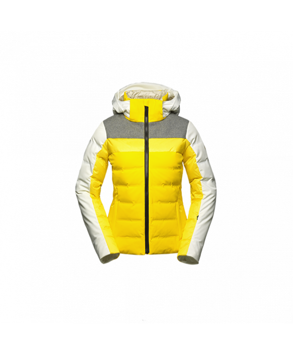 ski shop Paris : Veste de ski femme Cloud & Fourrure  Gender:Women Couleur:Yellow 