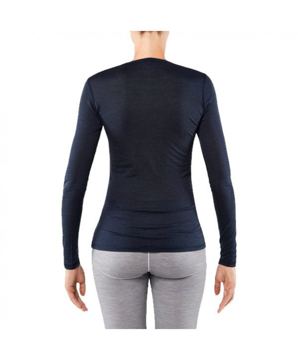 ski shop Paris : Sous vetement haut femme Falke Bouton  Gender:Women Couleur:Navy blue 