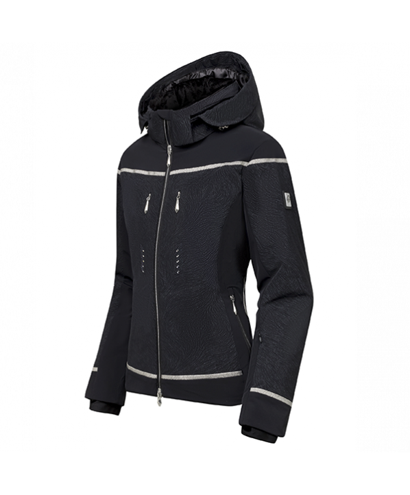 ski shop Paris : Veste de ski femme Nova & Fourrure  Gender:Women Couleur:Black 