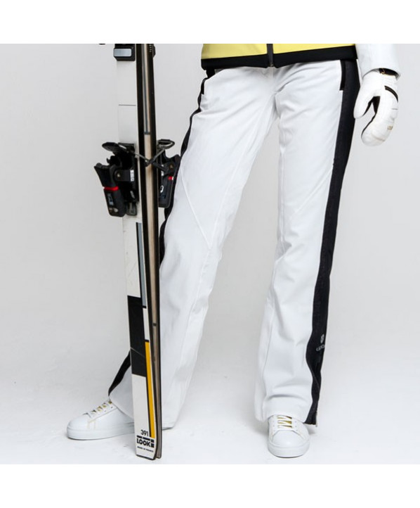 ski shop Paris : Pantalon de ski femme Moon  Gender:Women Couleur:White 